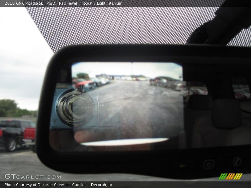 Red Jewel Tintcoat / Light Titanium 2010 GMC Acadia SLT AWD