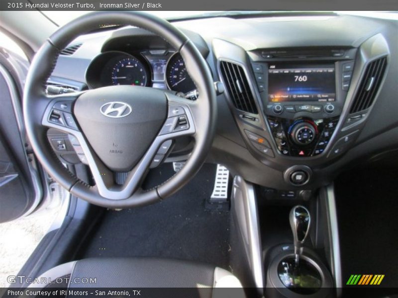 Ironman Silver / Black 2015 Hyundai Veloster Turbo