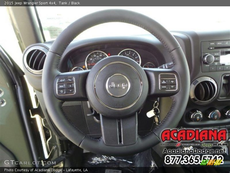 Tank / Black 2015 Jeep Wrangler Sport 4x4