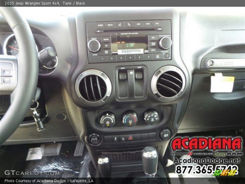 Tank / Black 2015 Jeep Wrangler Sport 4x4