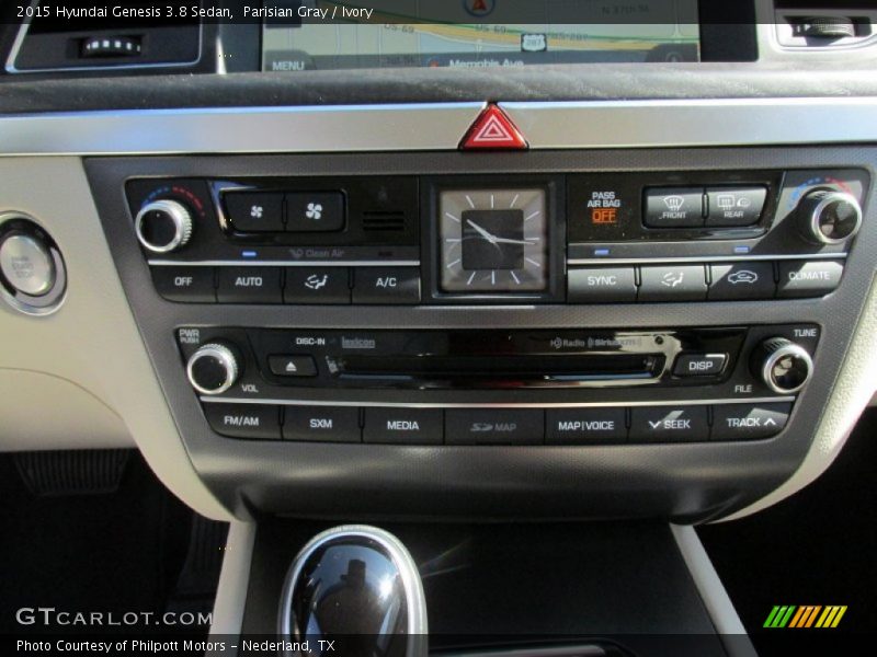Parisian Gray / Ivory 2015 Hyundai Genesis 3.8 Sedan