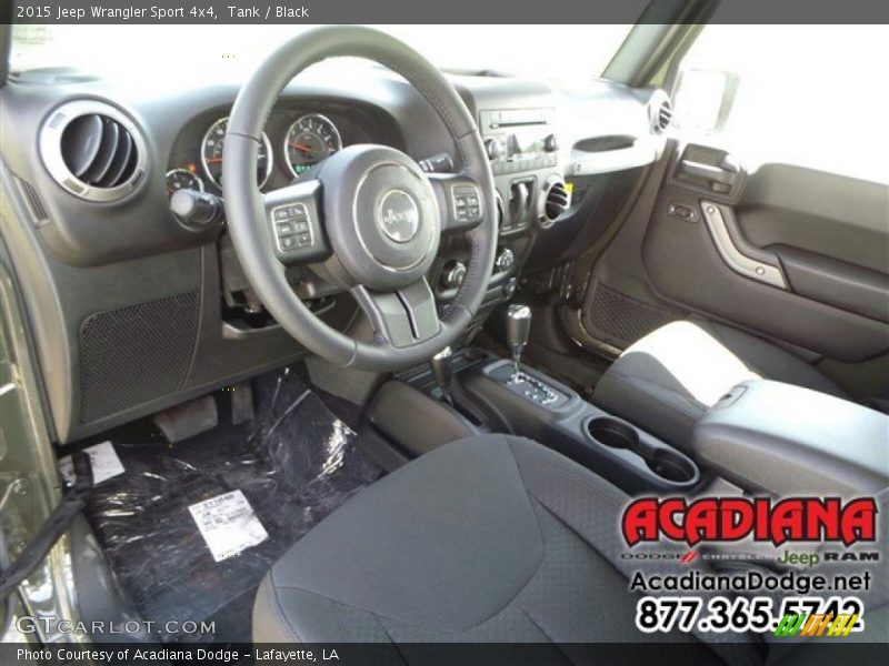Tank / Black 2015 Jeep Wrangler Sport 4x4
