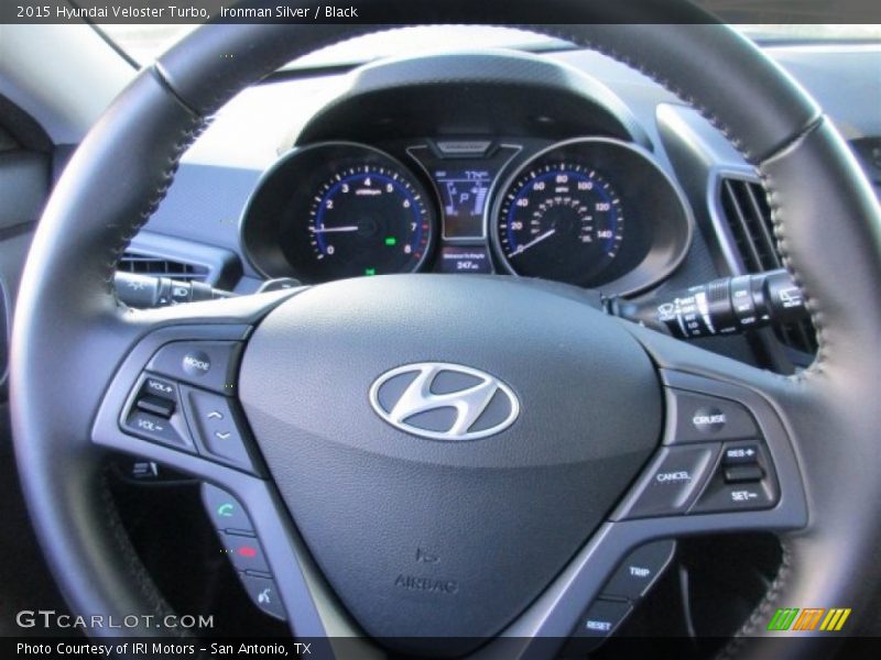 Ironman Silver / Black 2015 Hyundai Veloster Turbo