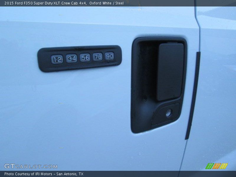 Oxford White / Steel 2015 Ford F350 Super Duty XLT Crew Cab 4x4
