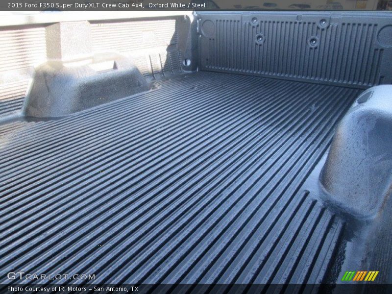 Oxford White / Steel 2015 Ford F350 Super Duty XLT Crew Cab 4x4
