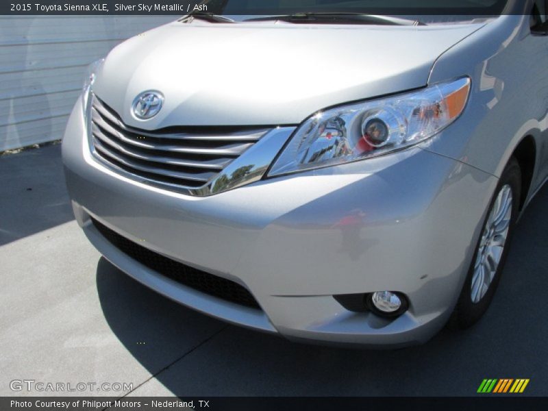 Silver Sky Metallic / Ash 2015 Toyota Sienna XLE