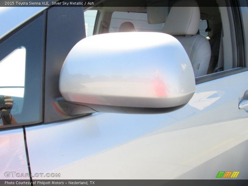Silver Sky Metallic / Ash 2015 Toyota Sienna XLE