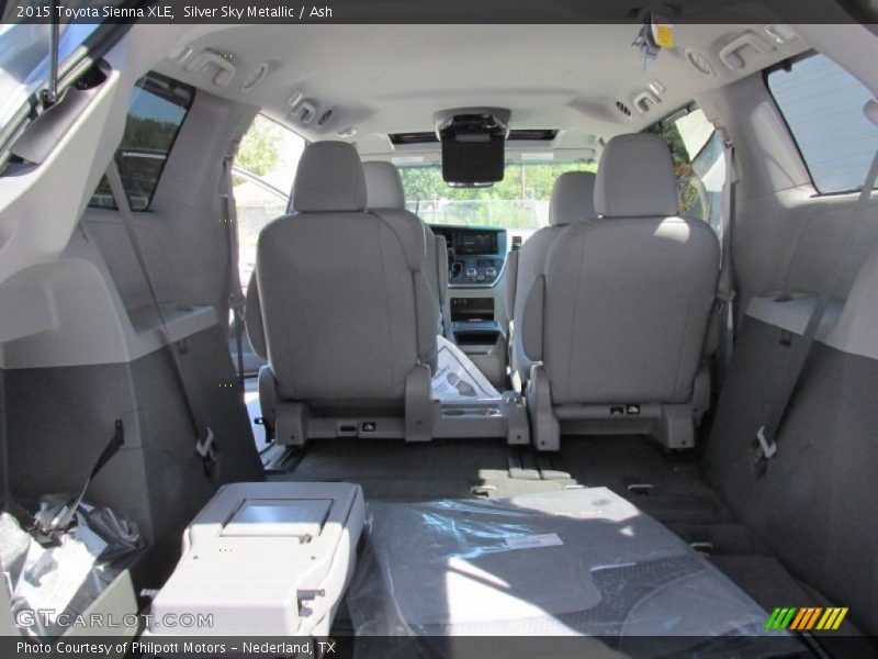 Silver Sky Metallic / Ash 2015 Toyota Sienna XLE