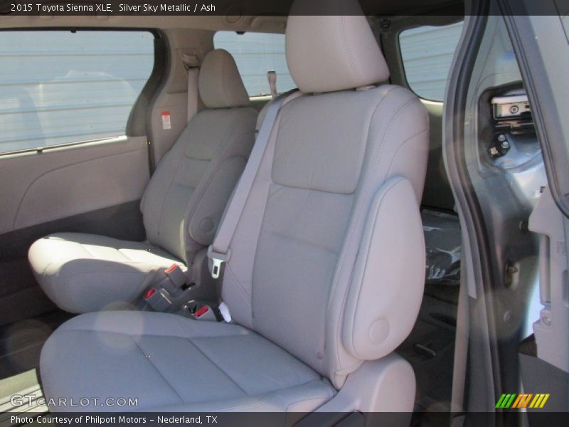 Silver Sky Metallic / Ash 2015 Toyota Sienna XLE