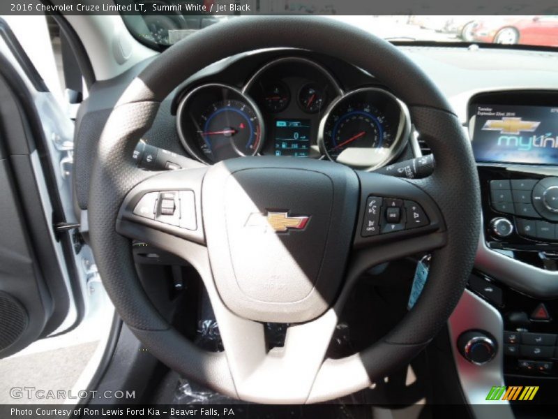 Summit White / Jet Black 2016 Chevrolet Cruze Limited LT