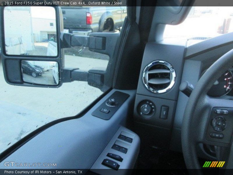 Oxford White / Steel 2015 Ford F350 Super Duty XLT Crew Cab 4x4