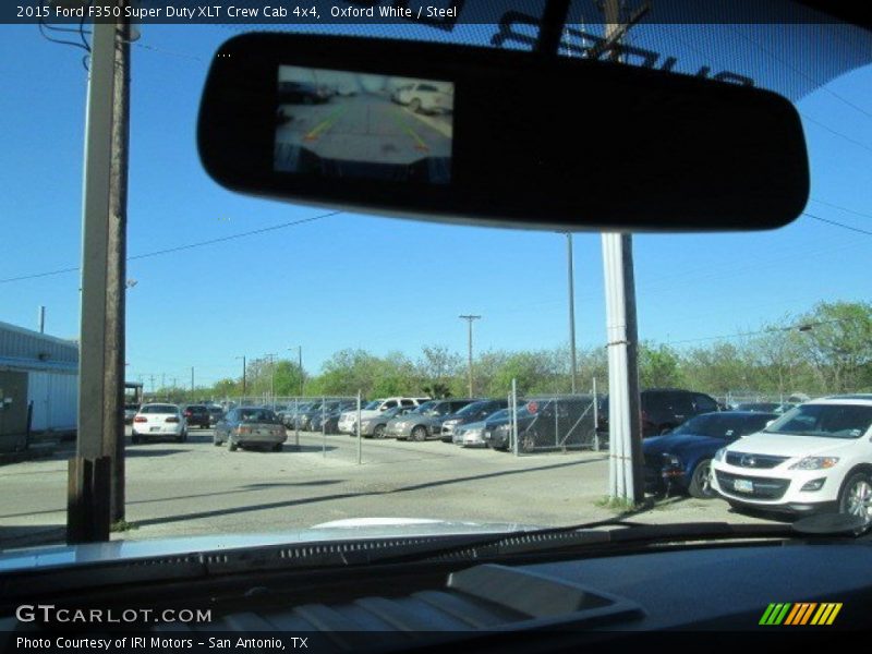 Oxford White / Steel 2015 Ford F350 Super Duty XLT Crew Cab 4x4