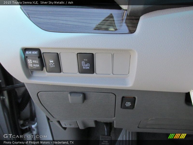 Silver Sky Metallic / Ash 2015 Toyota Sienna XLE