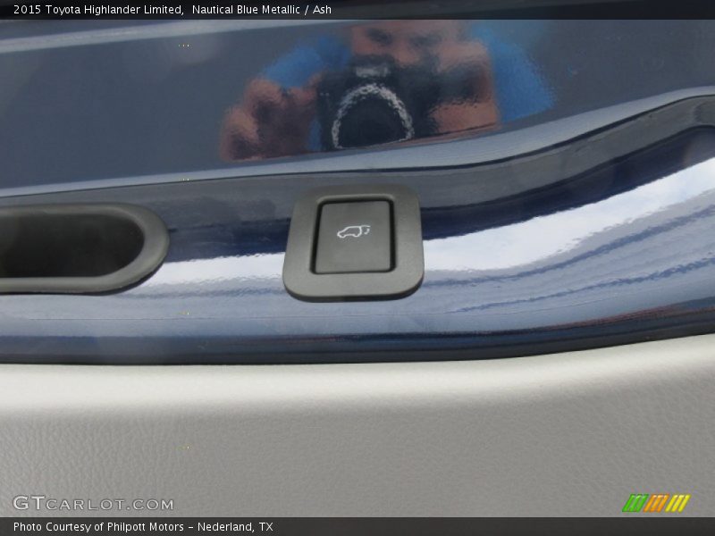 Nautical Blue Metallic / Ash 2015 Toyota Highlander Limited