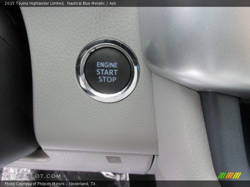 Nautical Blue Metallic / Ash 2015 Toyota Highlander Limited