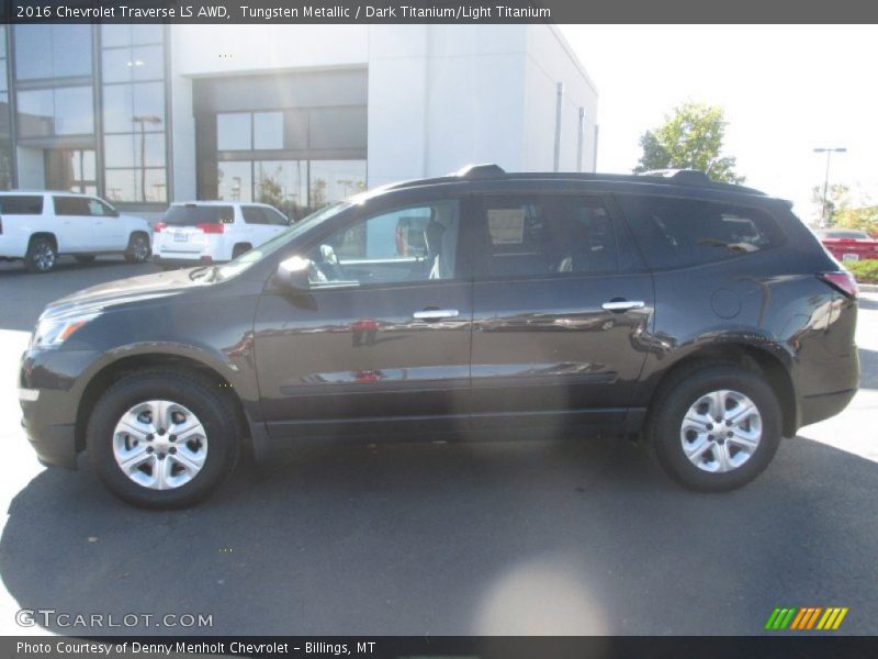 Tungsten Metallic / Dark Titanium/Light Titanium 2016 Chevrolet Traverse LS AWD
