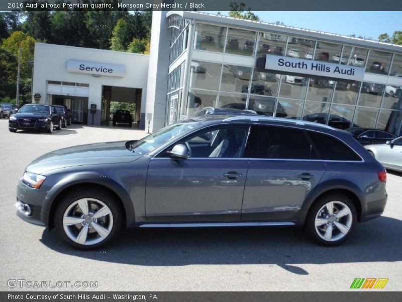 Monsoon Gray Metallic / Black 2016 Audi allroad Premium quattro