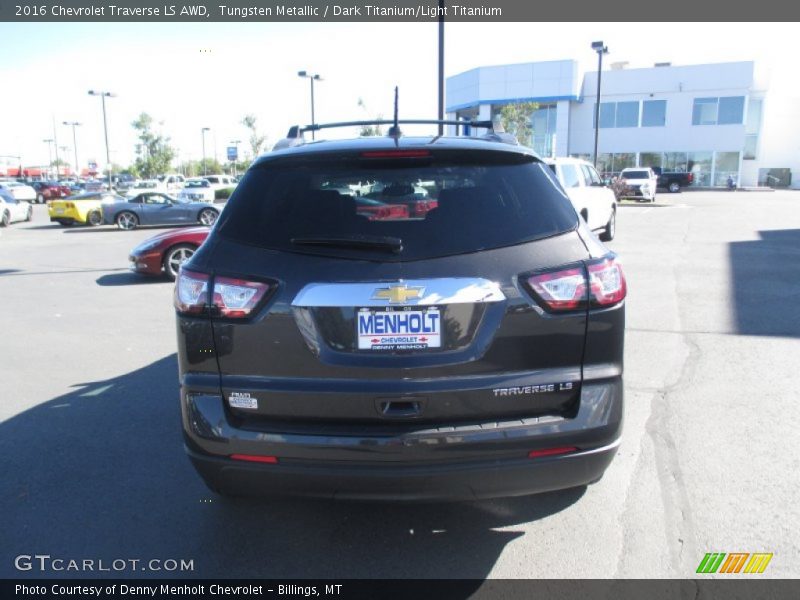 Tungsten Metallic / Dark Titanium/Light Titanium 2016 Chevrolet Traverse LS AWD