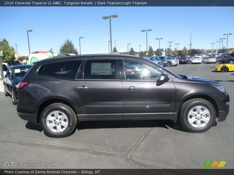 Tungsten Metallic / Dark Titanium/Light Titanium 2016 Chevrolet Traverse LS AWD