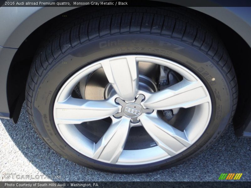 Monsoon Gray Metallic / Black 2016 Audi allroad Premium quattro