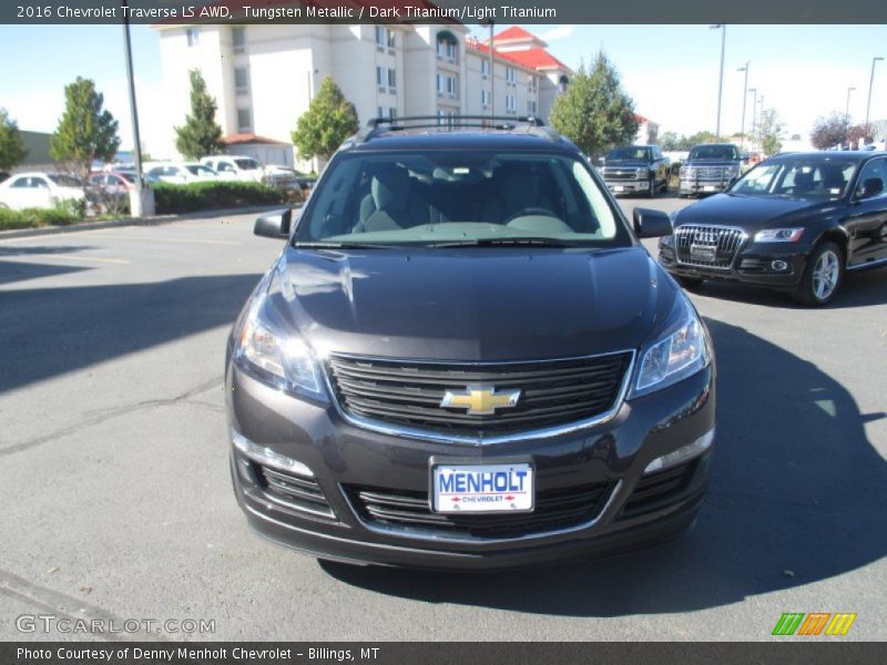 Tungsten Metallic / Dark Titanium/Light Titanium 2016 Chevrolet Traverse LS AWD