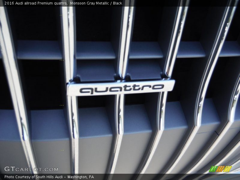 Monsoon Gray Metallic / Black 2016 Audi allroad Premium quattro
