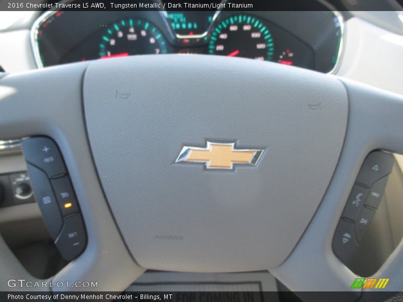 Tungsten Metallic / Dark Titanium/Light Titanium 2016 Chevrolet Traverse LS AWD
