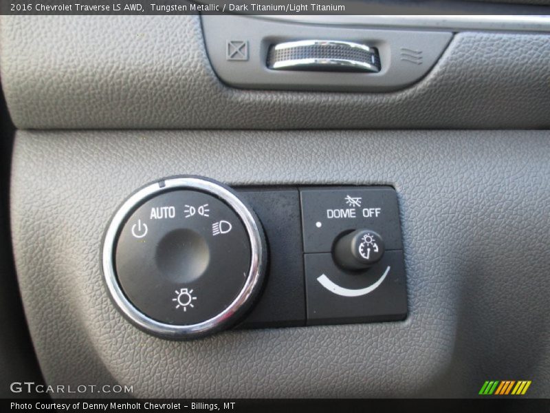 Tungsten Metallic / Dark Titanium/Light Titanium 2016 Chevrolet Traverse LS AWD
