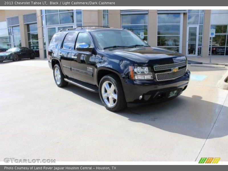 Black / Light Cashmere/Dark Cashmere 2013 Chevrolet Tahoe LT