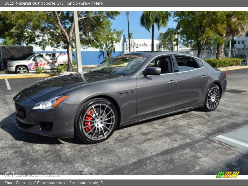 Front 3/4 View of 2015 Quattroporte GTS