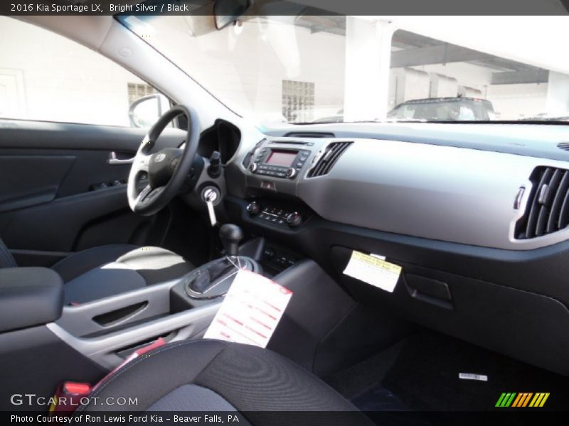  2016 Sportage LX Black Interior