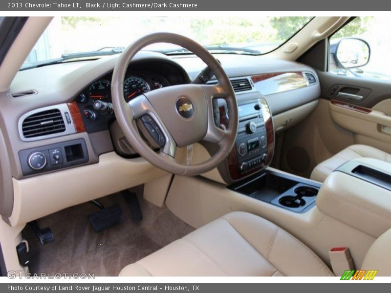 Black / Light Cashmere/Dark Cashmere 2013 Chevrolet Tahoe LT