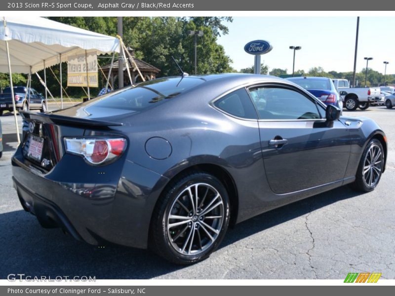 Asphalt Gray / Black/Red Accents 2013 Scion FR-S Sport Coupe