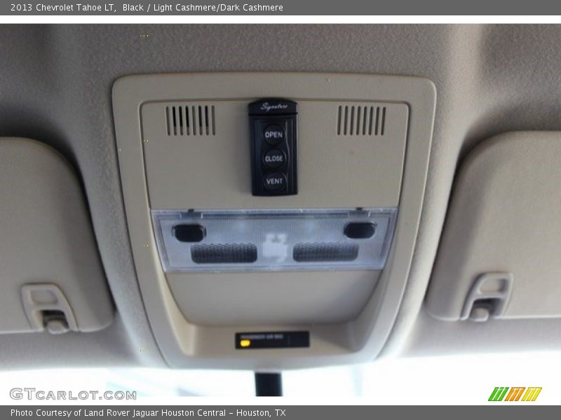 Black / Light Cashmere/Dark Cashmere 2013 Chevrolet Tahoe LT