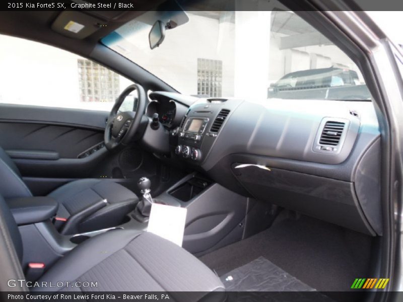  2015 Forte5 SX Black Interior