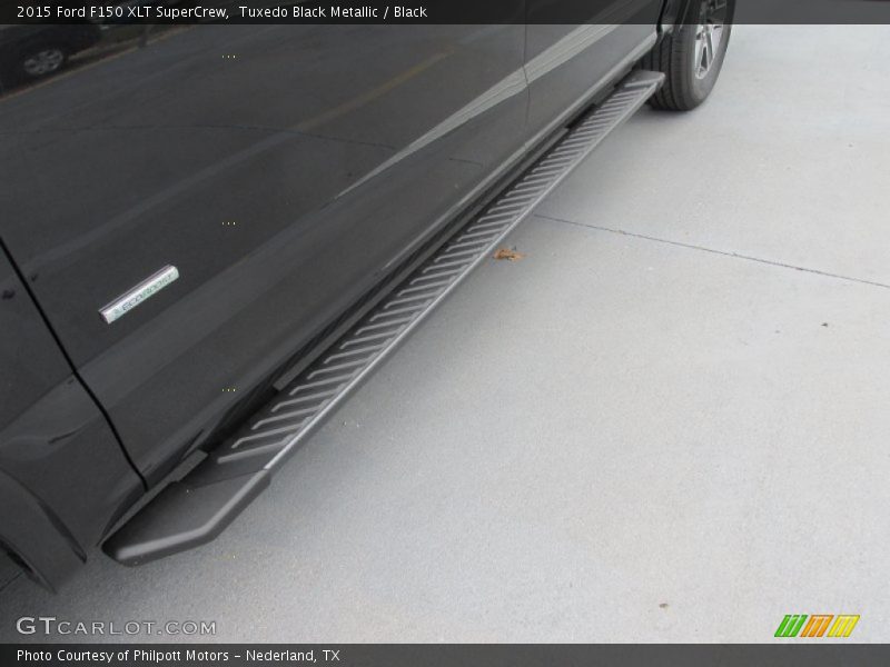 Tuxedo Black Metallic / Black 2015 Ford F150 XLT SuperCrew