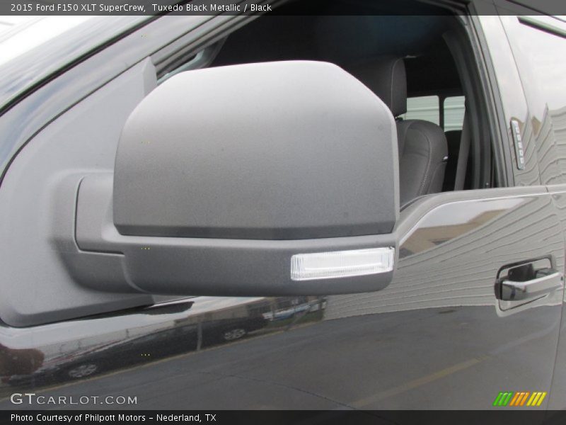 Tuxedo Black Metallic / Black 2015 Ford F150 XLT SuperCrew