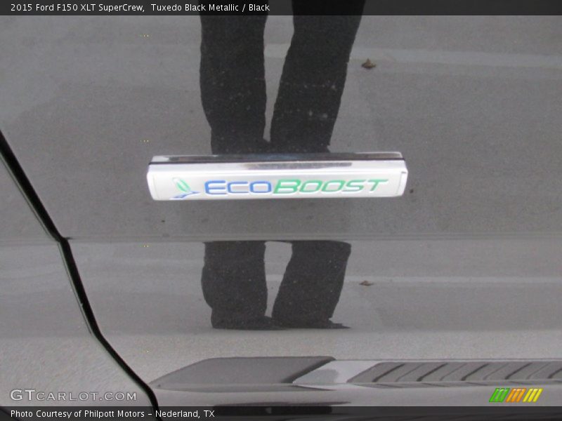 Tuxedo Black Metallic / Black 2015 Ford F150 XLT SuperCrew