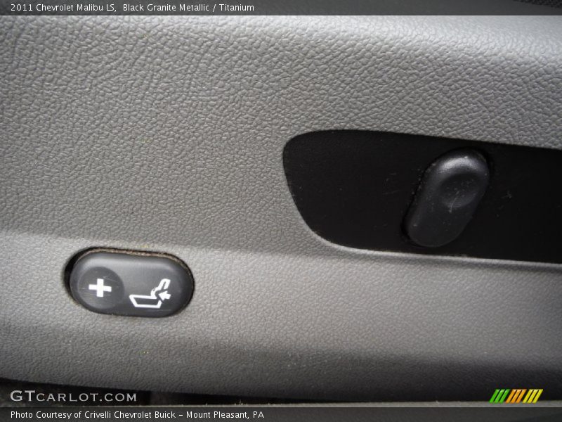 Black Granite Metallic / Titanium 2011 Chevrolet Malibu LS
