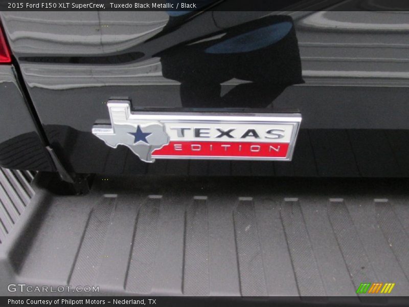 Tuxedo Black Metallic / Black 2015 Ford F150 XLT SuperCrew