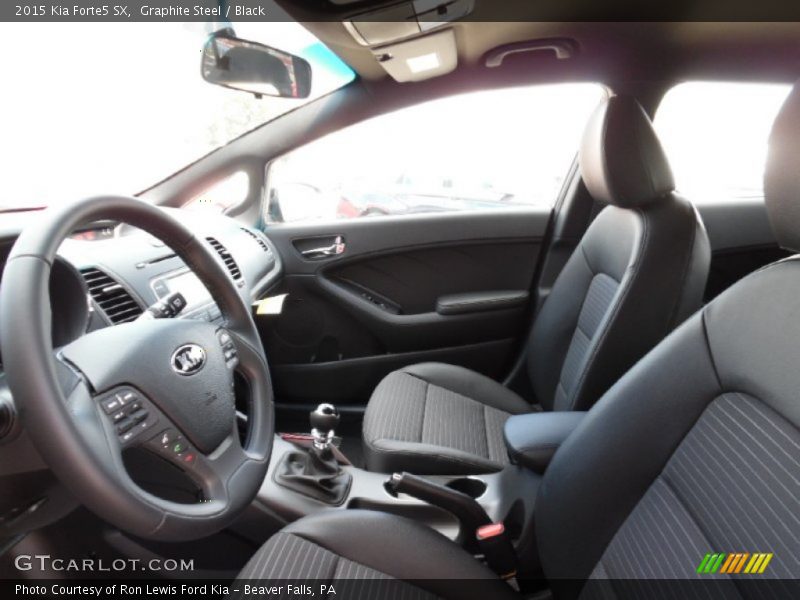  2015 Forte5 SX Black Interior