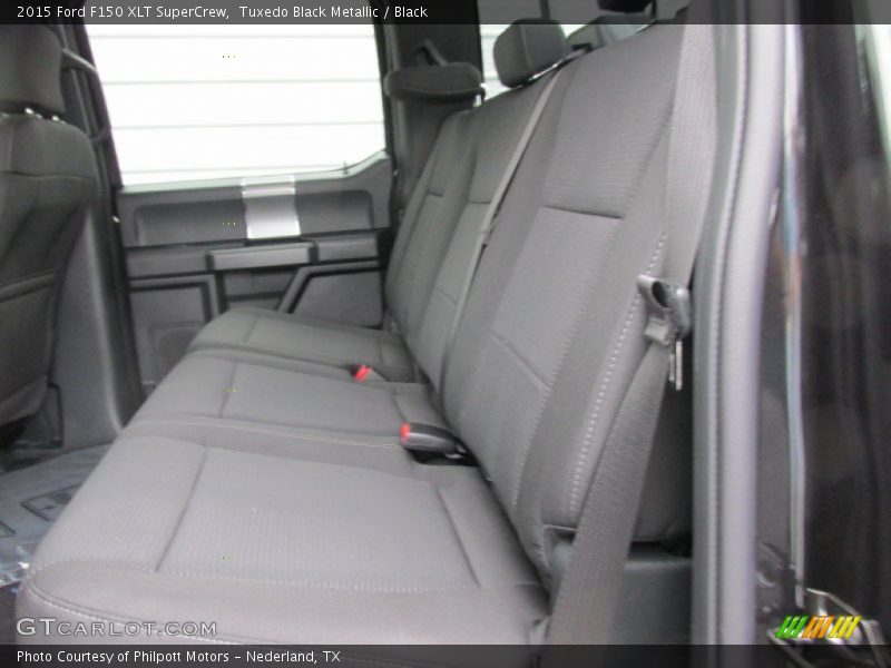 Tuxedo Black Metallic / Black 2015 Ford F150 XLT SuperCrew