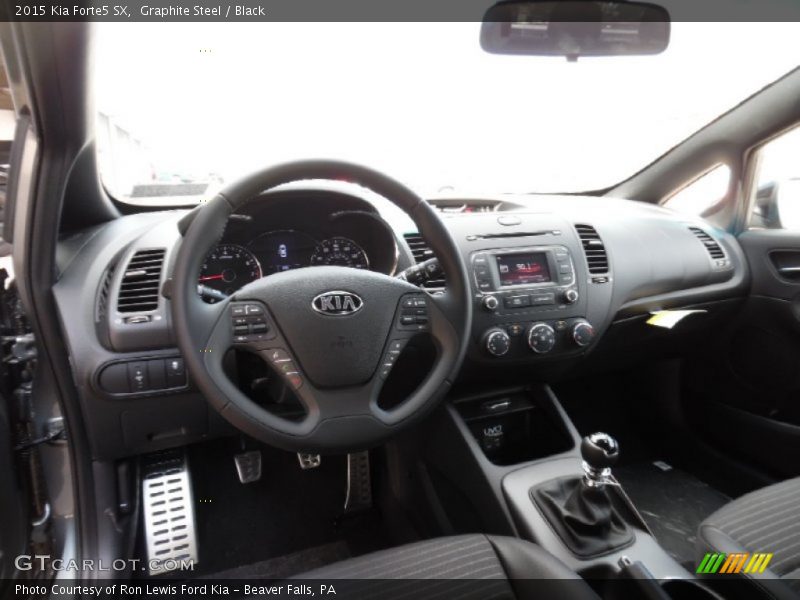 Dashboard of 2015 Forte5 SX