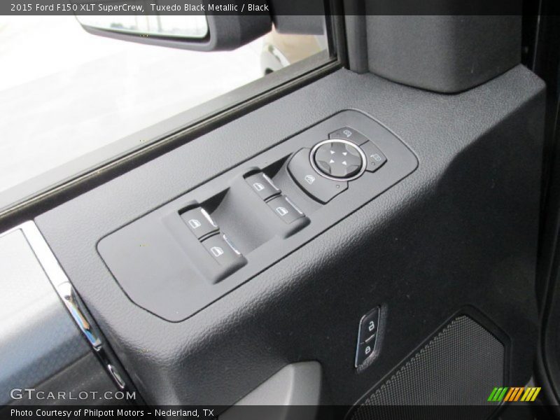 Tuxedo Black Metallic / Black 2015 Ford F150 XLT SuperCrew