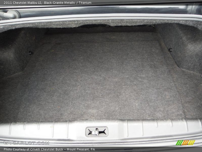 Black Granite Metallic / Titanium 2011 Chevrolet Malibu LS
