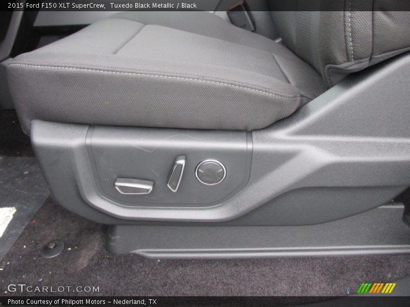 Tuxedo Black Metallic / Black 2015 Ford F150 XLT SuperCrew