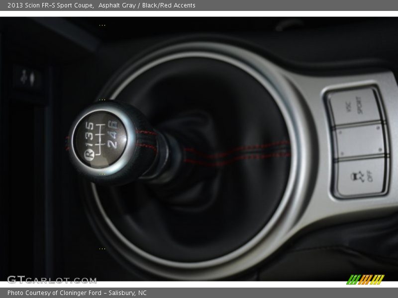 Asphalt Gray / Black/Red Accents 2013 Scion FR-S Sport Coupe