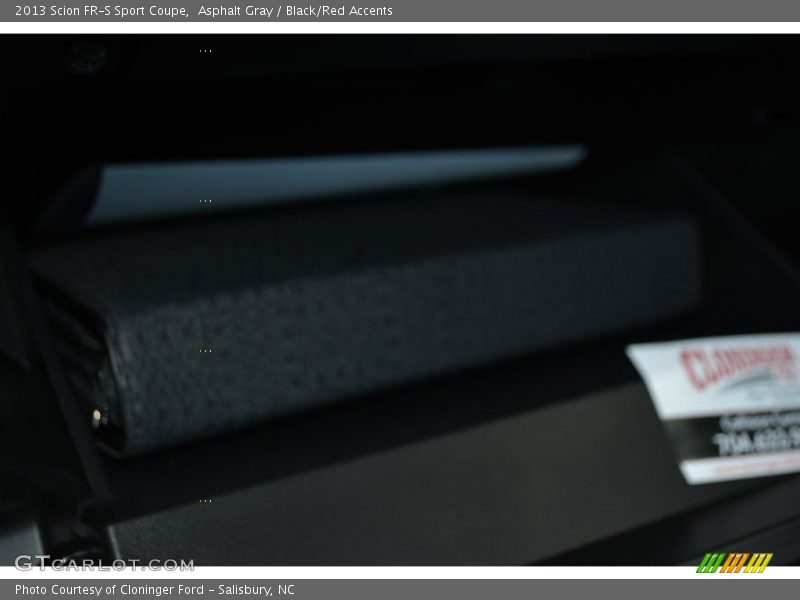 Asphalt Gray / Black/Red Accents 2013 Scion FR-S Sport Coupe