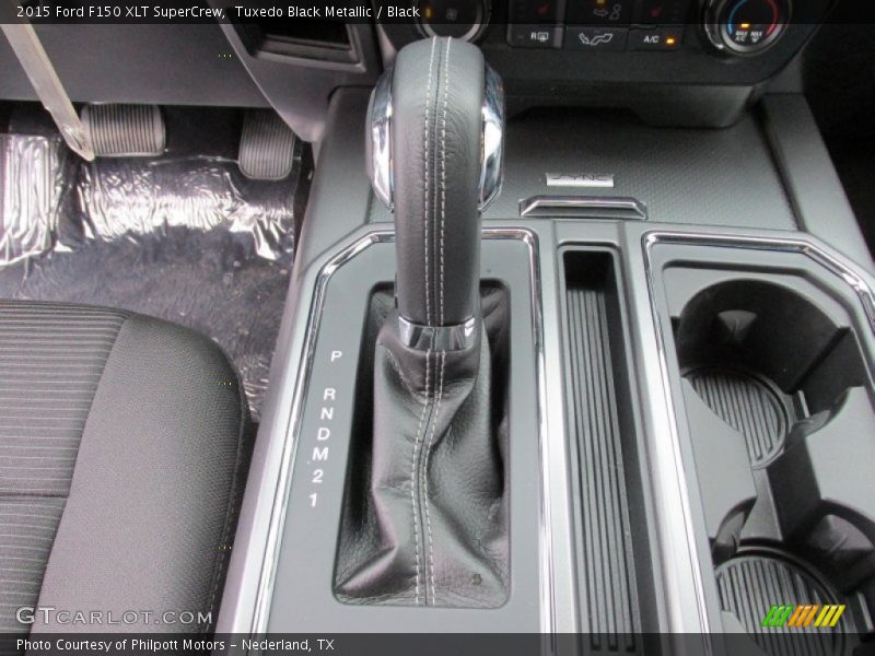 Tuxedo Black Metallic / Black 2015 Ford F150 XLT SuperCrew