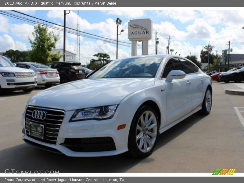 Ibis White / Velvet Beige 2013 Audi A7 3.0T quattro Premium